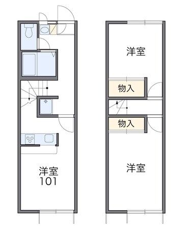 レオパレスアドレスの物件間取画像